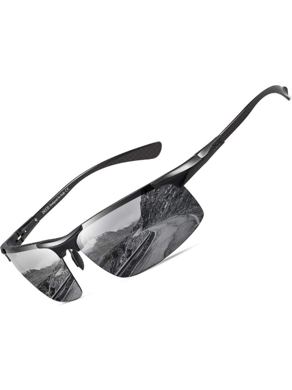 Ultralight Polarized Carbon Fiber Sunglasses for Men - Stylish & Durable Design